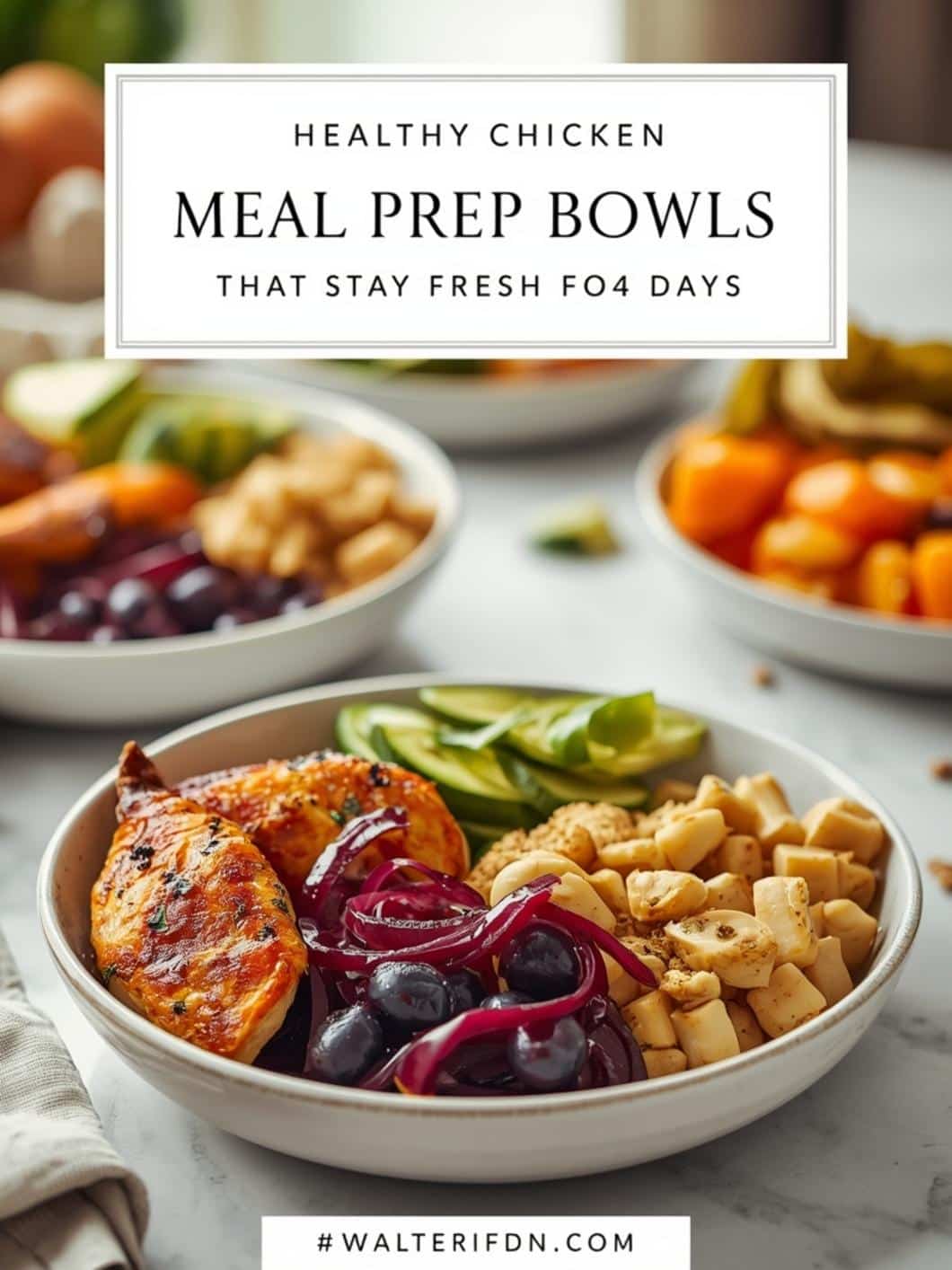 Chicken Meal Prep Bowls That Stay Fresh for 4 Days