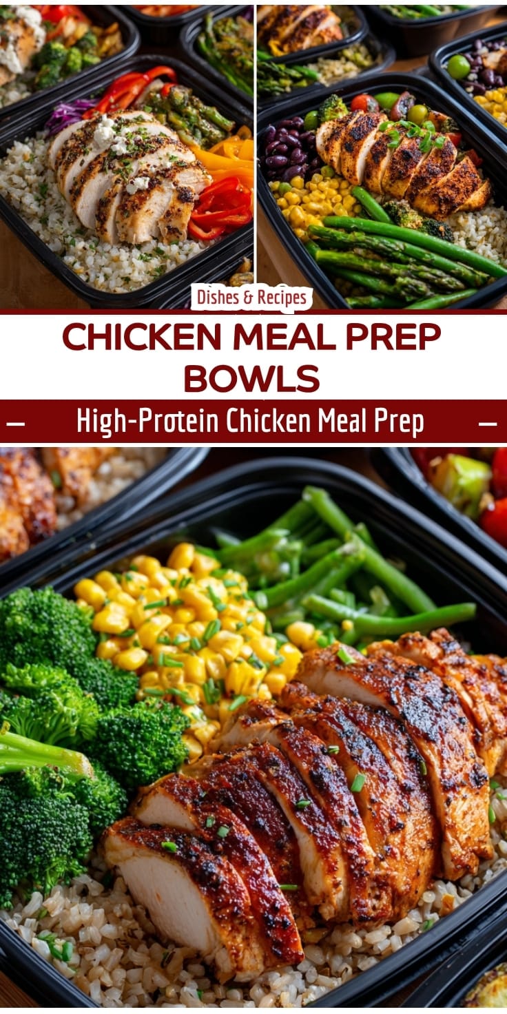 Chicken Meal Prep Bowls That Stay Fresh for 4 Days