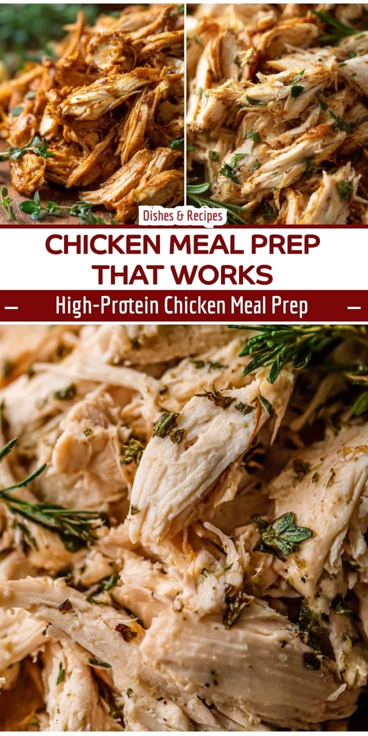 Chicken Meal Prep That Doesn't Dry Out (With Rotisserie Chicken)