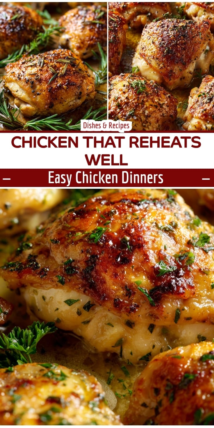 Chicken Dinners That Reheat Without Turning Dry or Rubbery