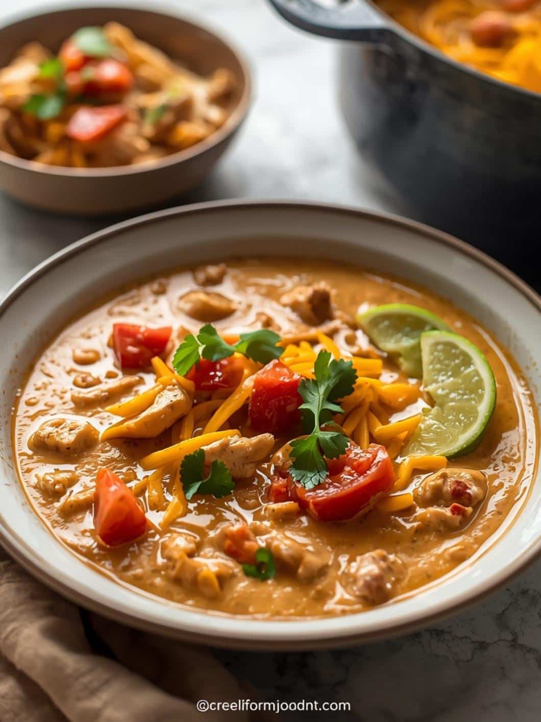 Creamy Chicken Tortilla Soup: One-Pot Comfort Food