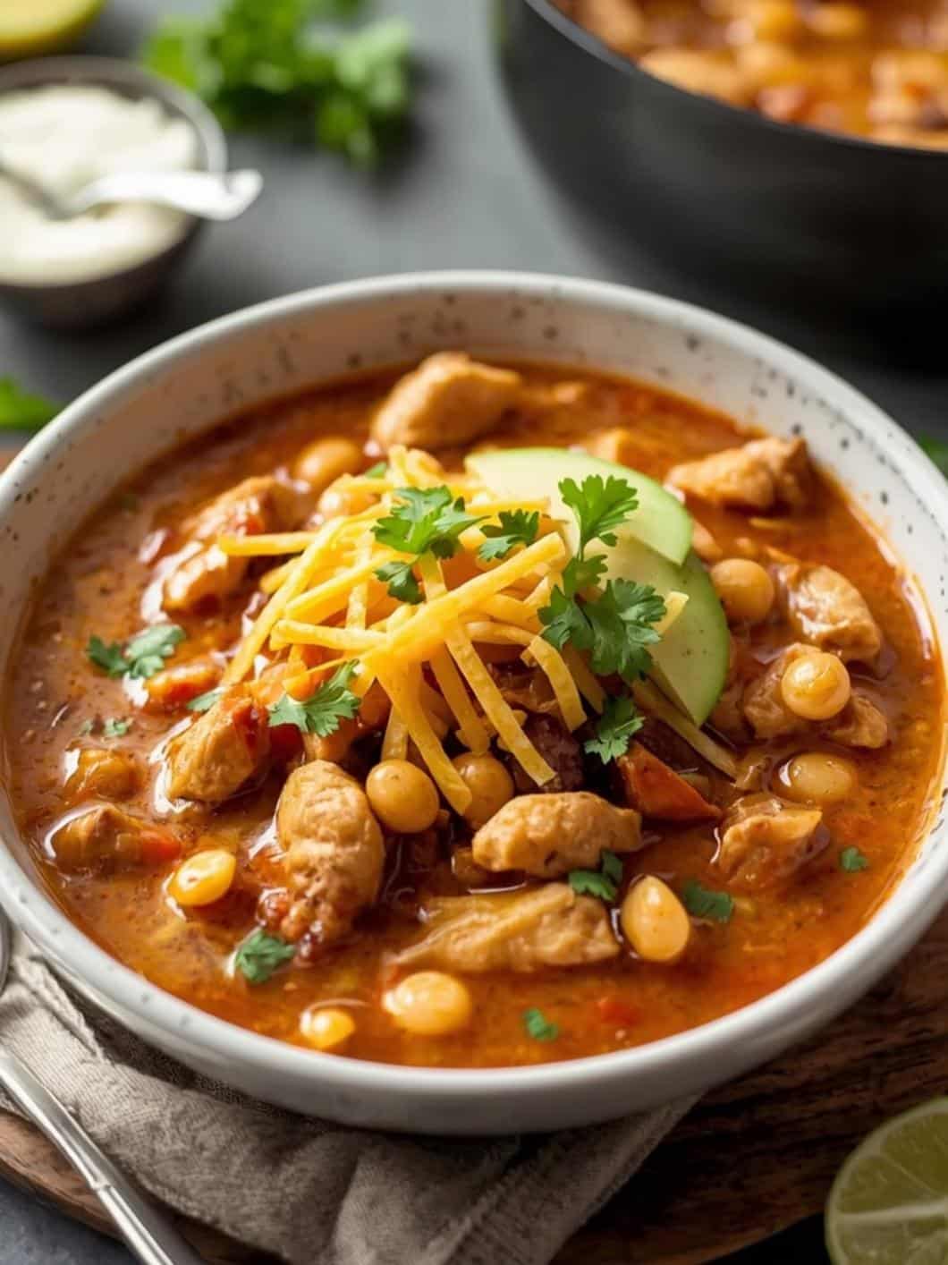 Creamy Chicken Tortilla Soup: Quick Dinner & Amazing Leftovers