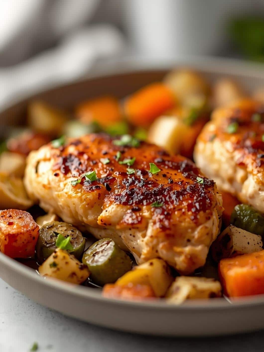 Healthy Chicken Dinners for Family: One-Pan Chicken Bake
