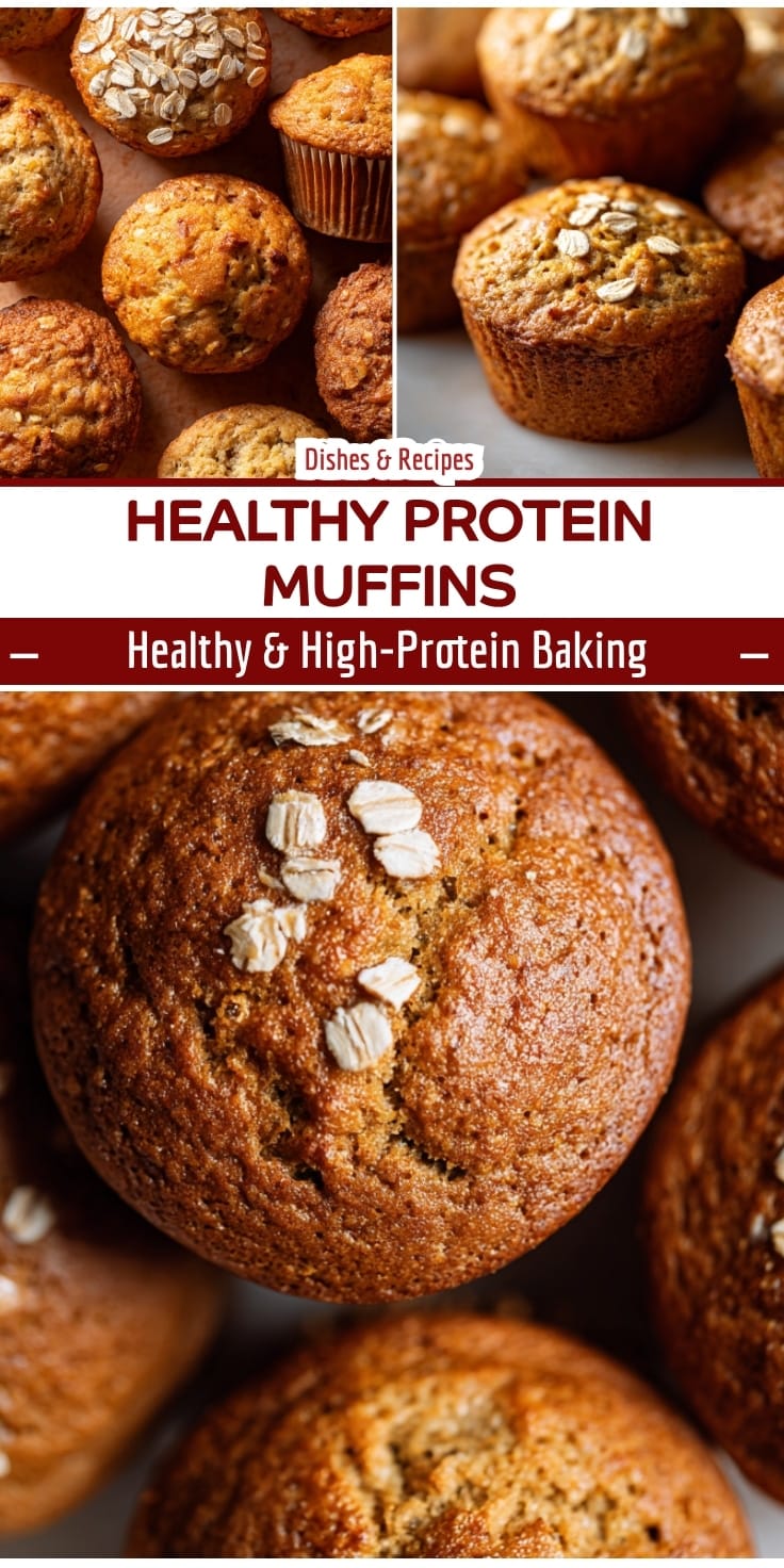Healthy Protein Muffins for Make-Ahead Breakfast Weeks
