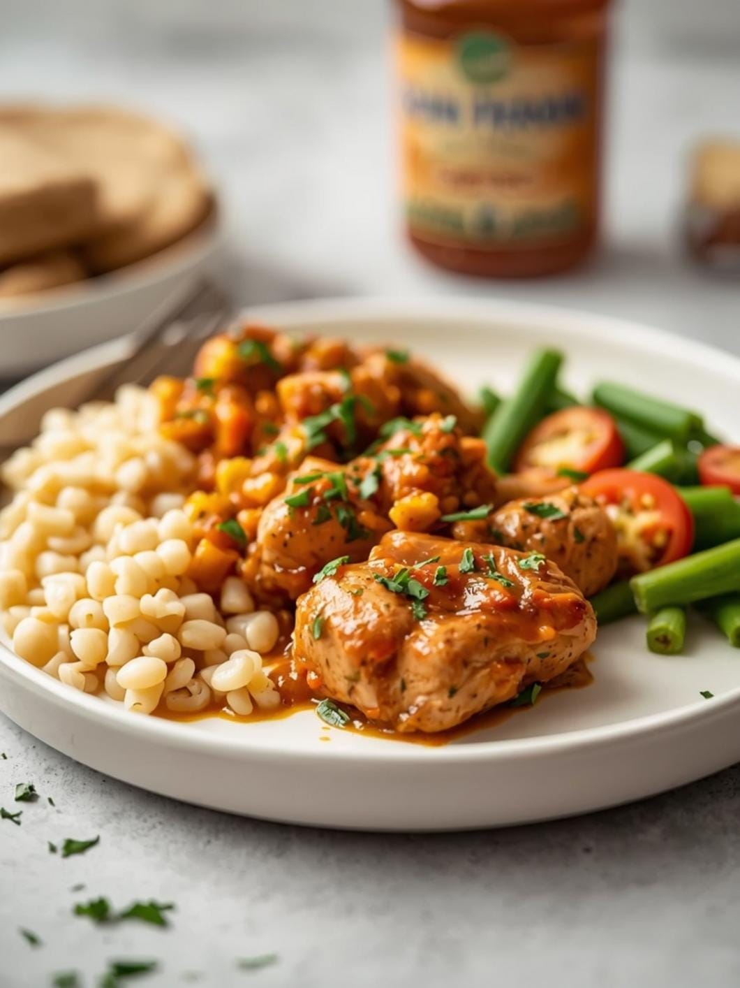 High-Protein Chicken Dinner: Easy Crockpot Recipe for Busy Weeknights