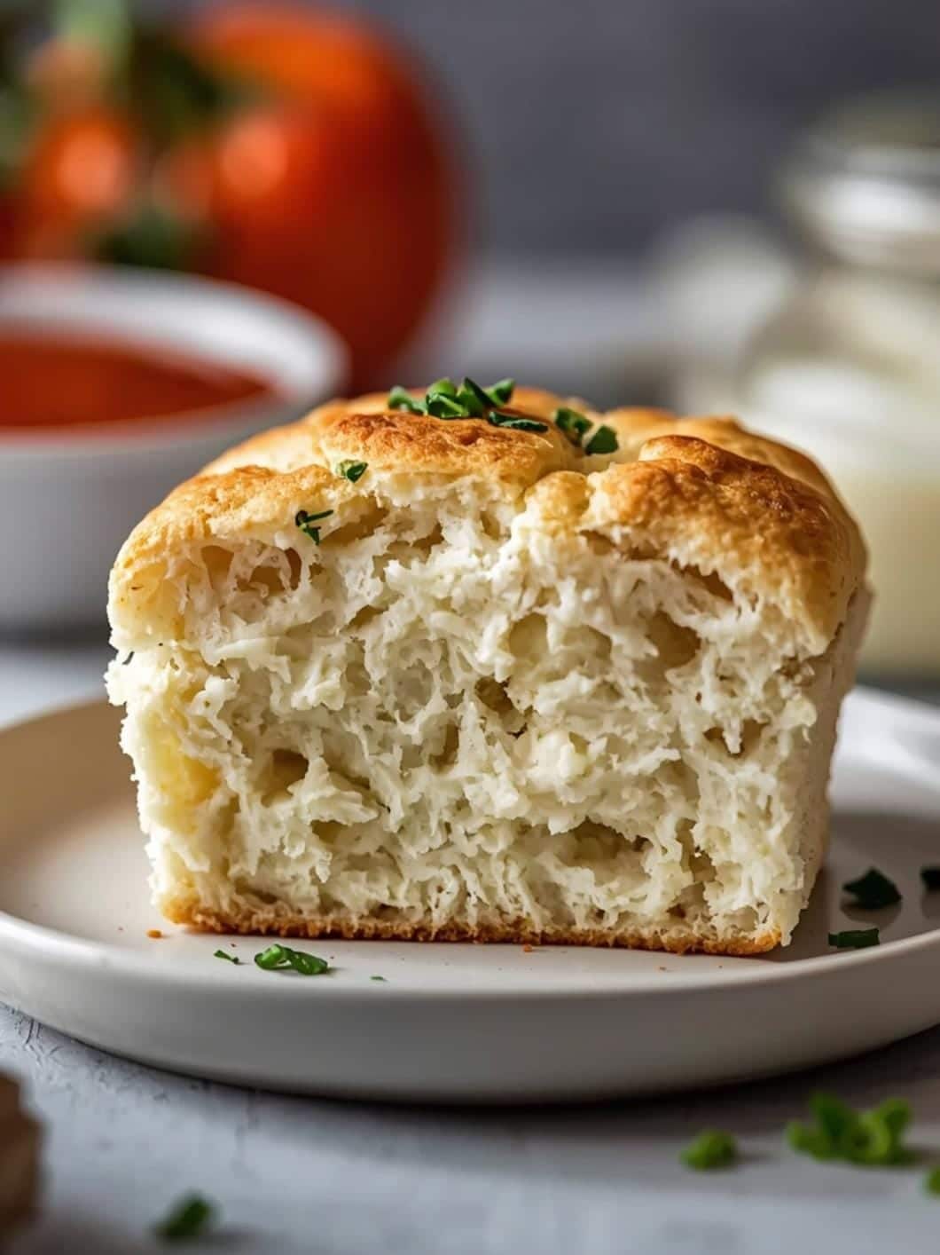 High-Protein Cottage Cheese Bread (Soft & Fluffy Texture)
