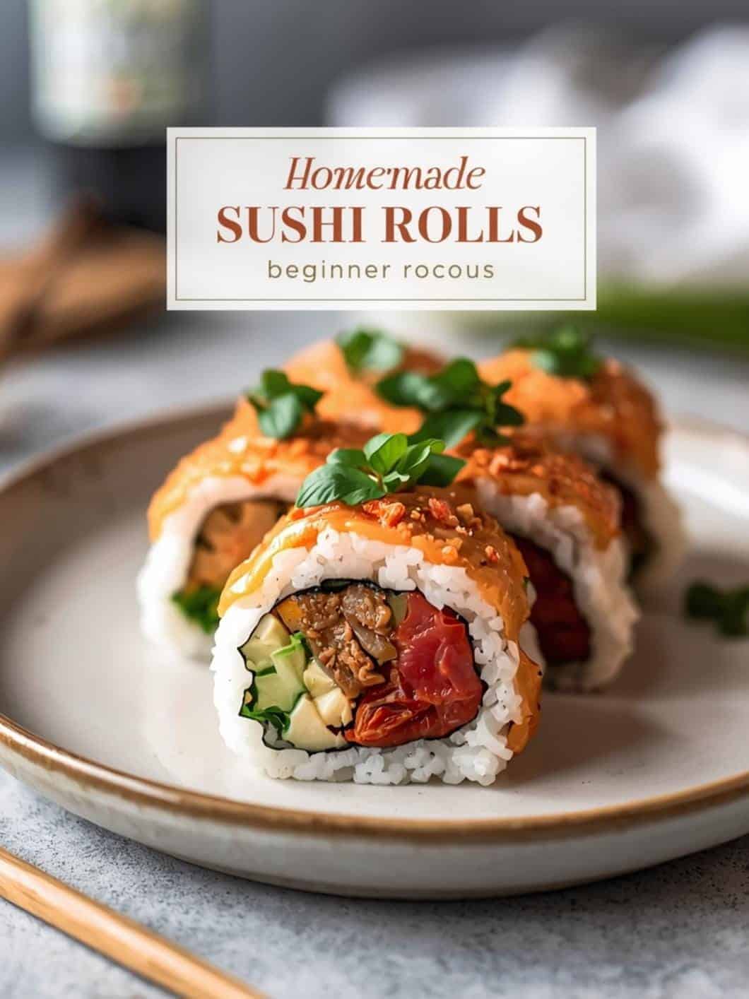 Homemade Sushi Rolls: Beginner-Friendly Guide to Vibrant Sushi