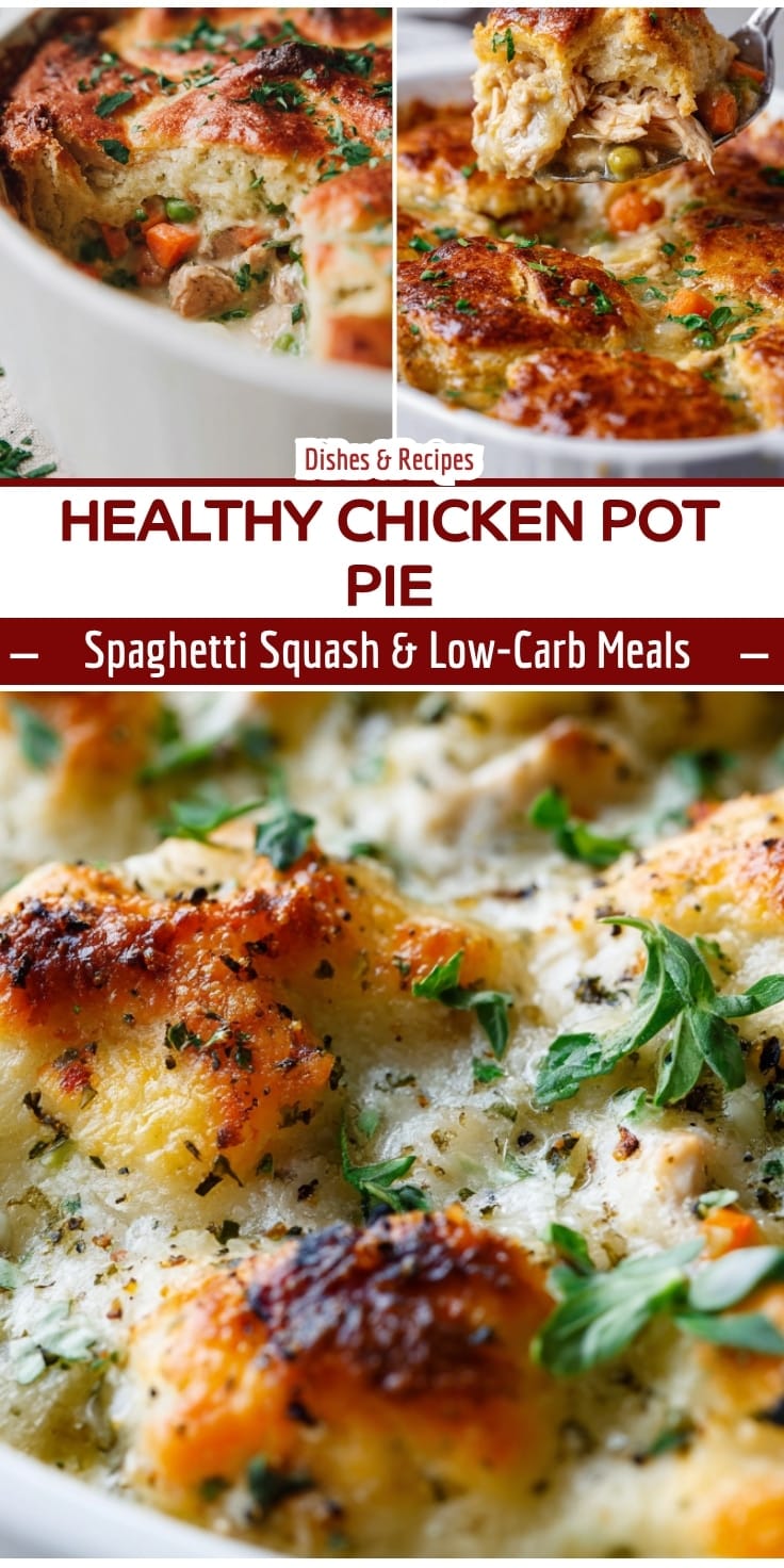 Healthy Chicken Pot Pie Casserole That Feels Like Comfort Food