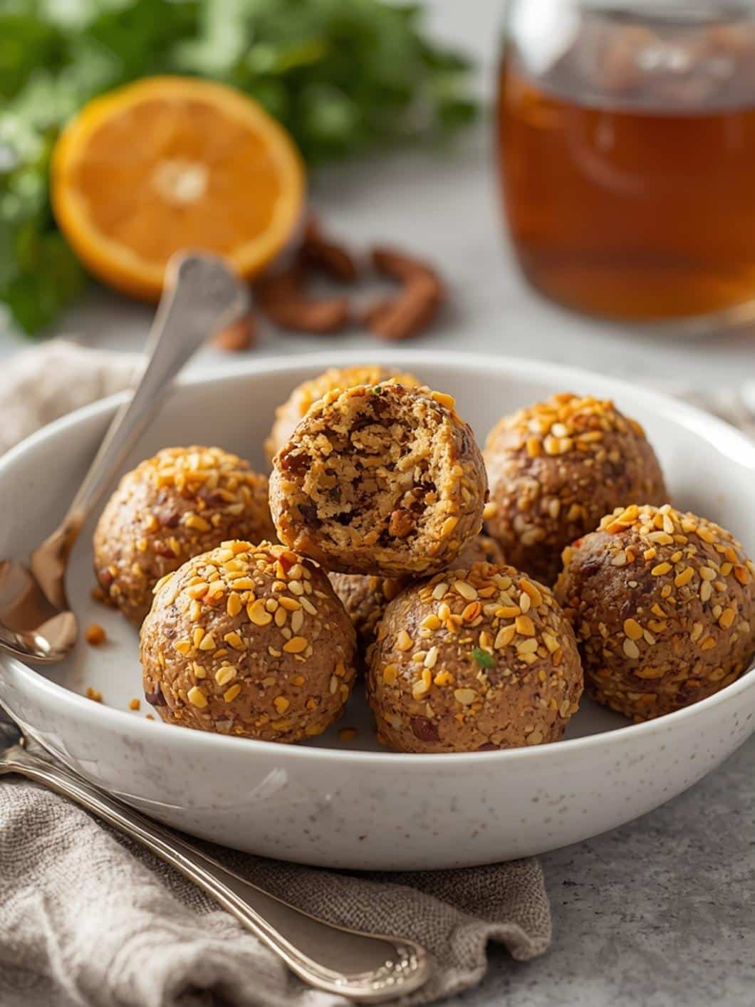 No-Bake Protein Energy Balls for Afternoon Pick-Me-Ups