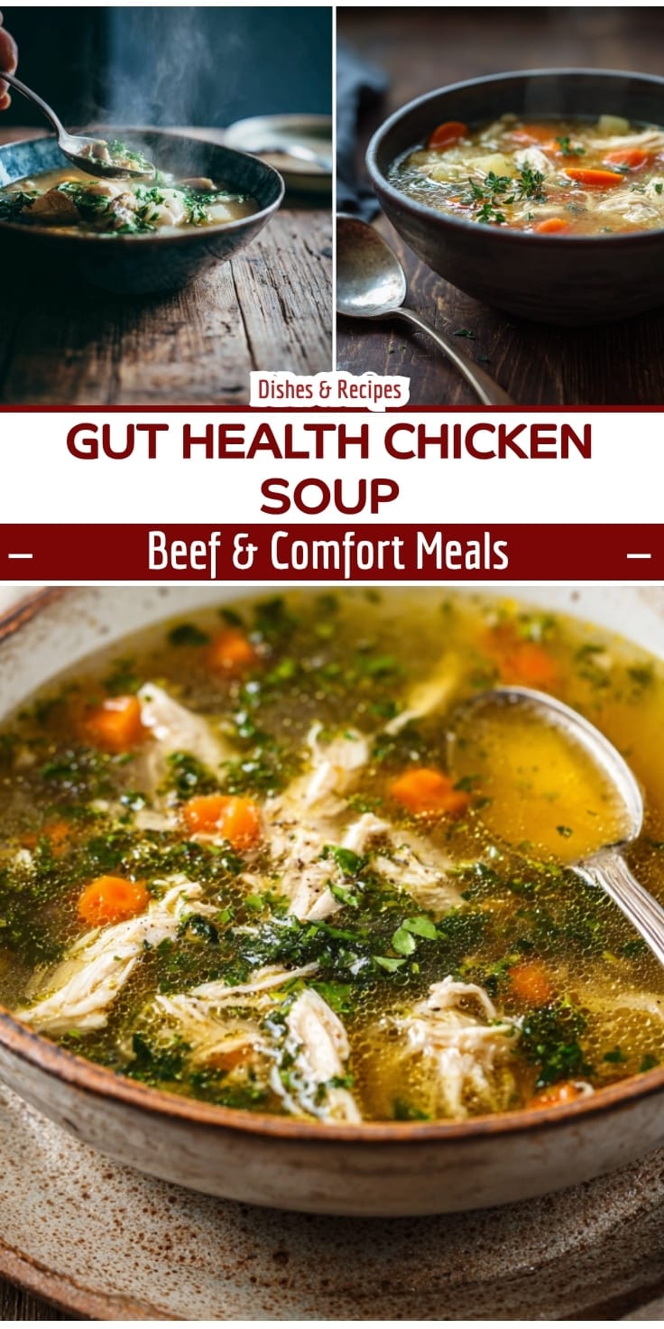 Anti-Inflammatory Chicken Soup for Gut Health