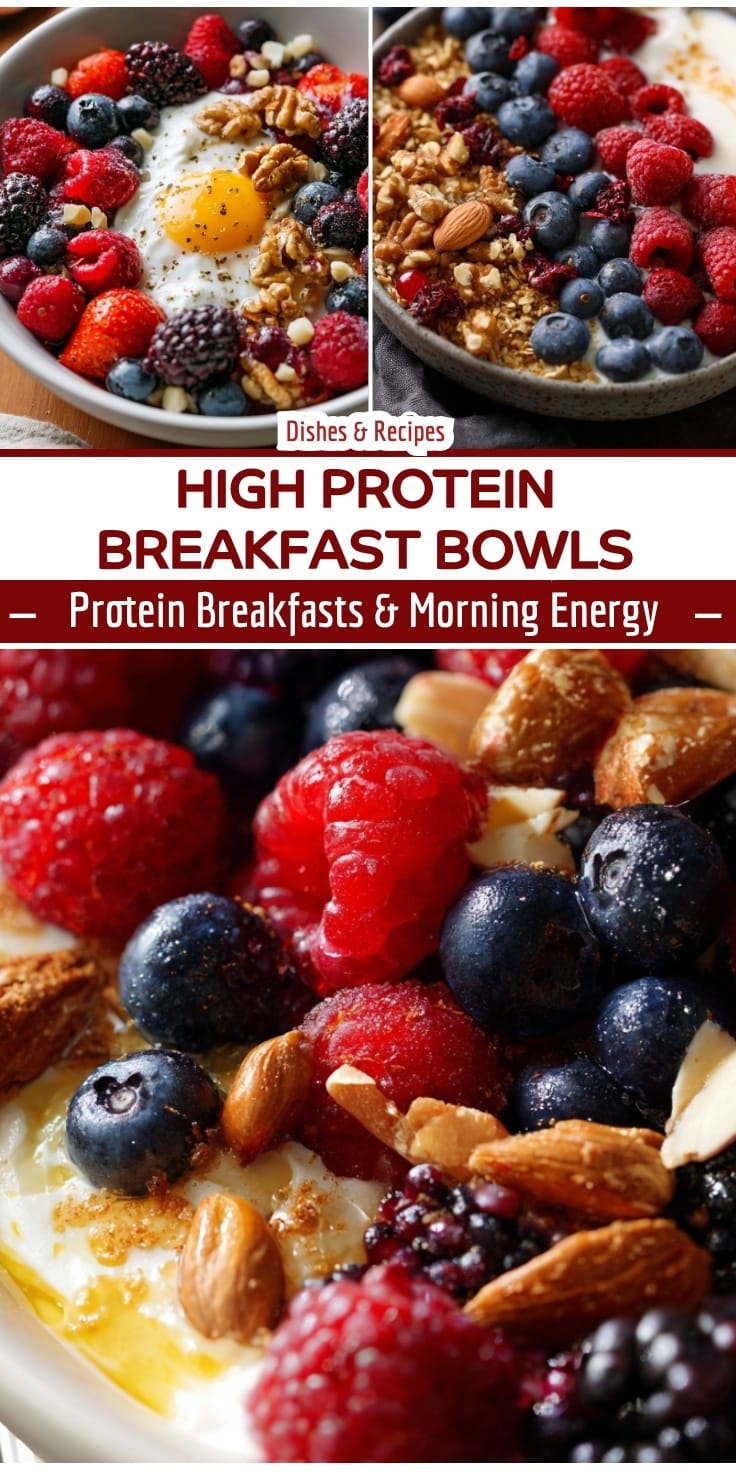 High Protein Breakfast Bowls for Real Hunger