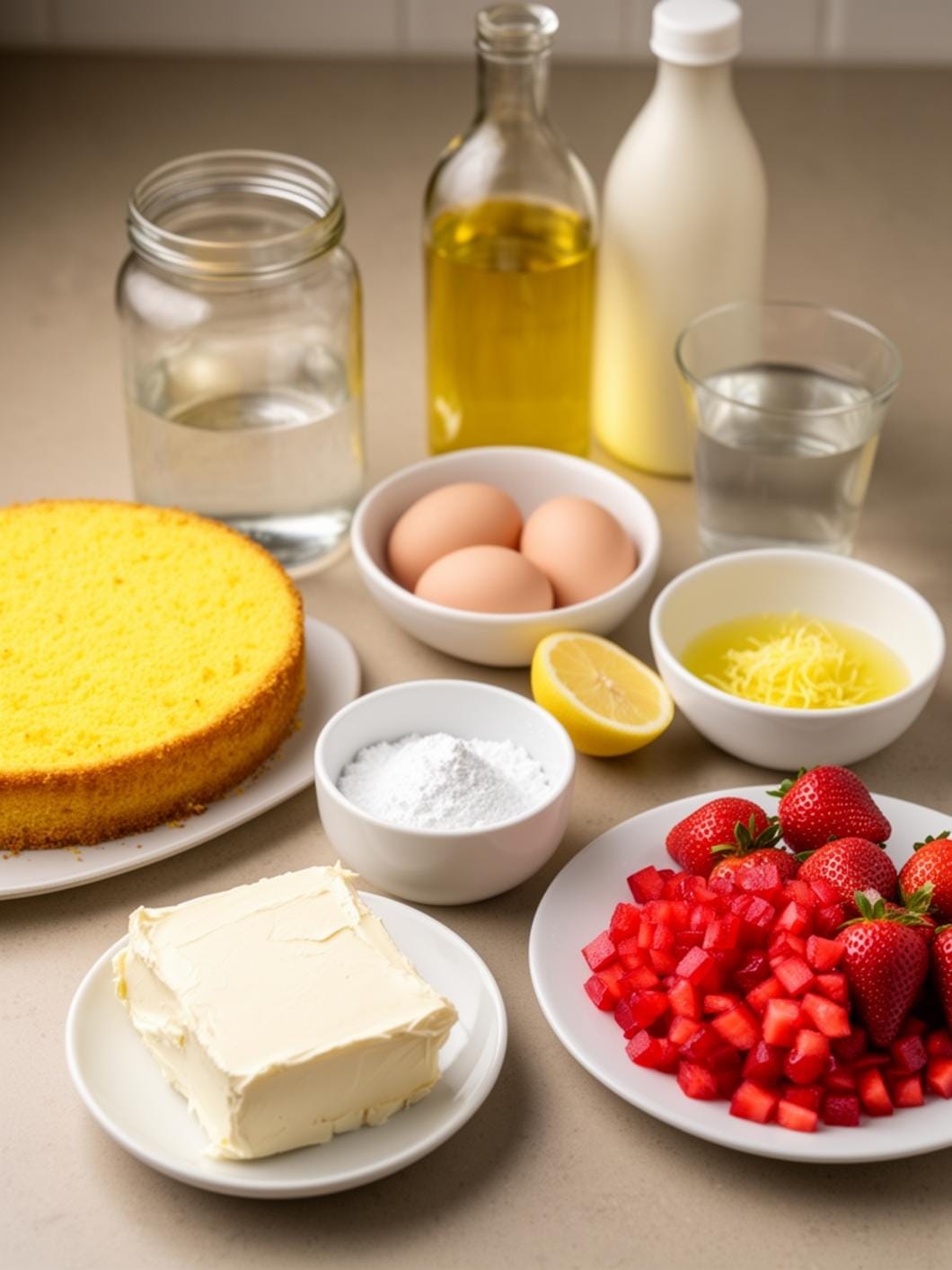 Strawberry Lemonade Cake That's Perfect for Summer