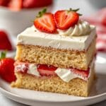 Strawberry Shortcake Layer Cake That Tastes Like Spring 12 =