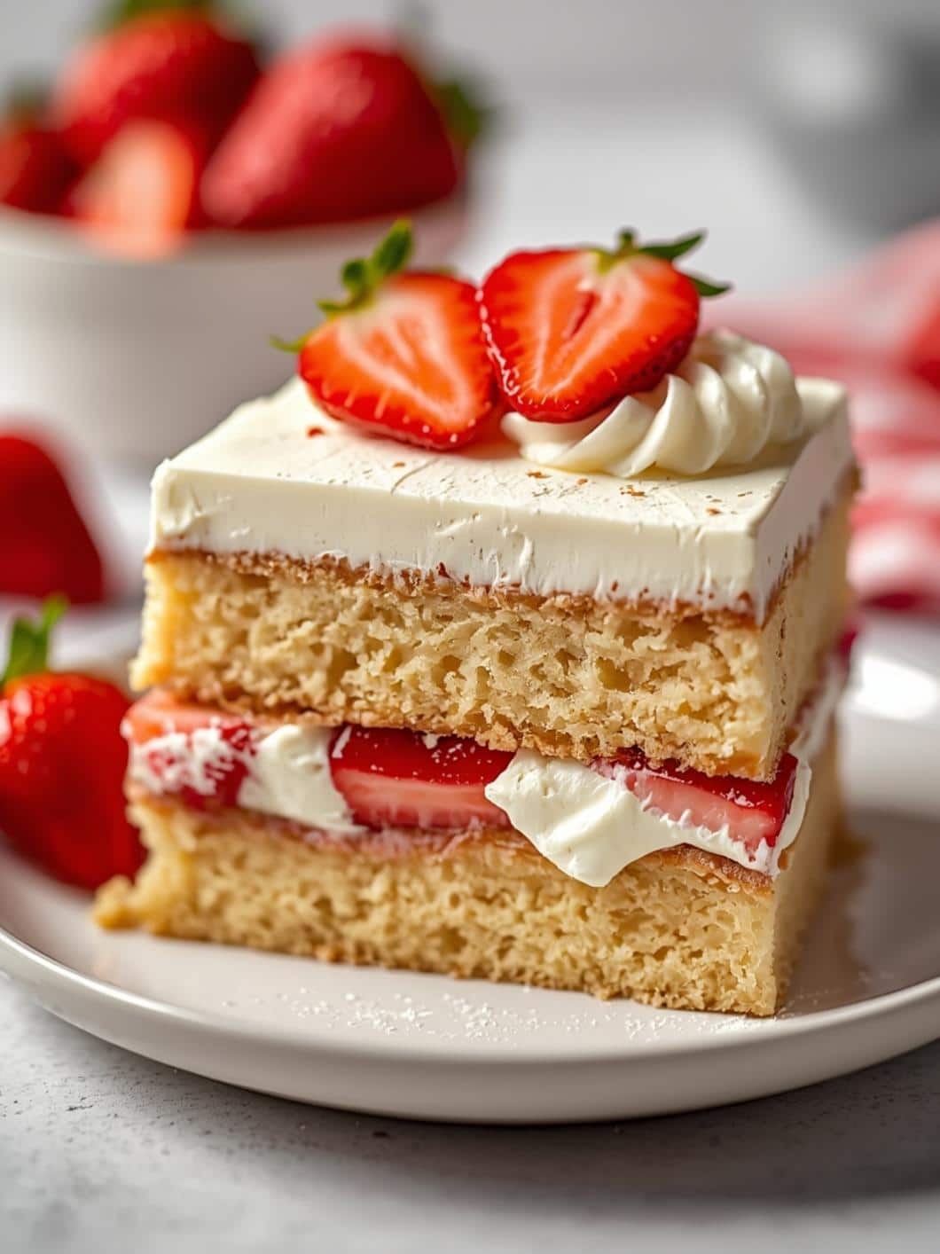 Strawberry Shortcake Layer Cake That Tastes Like Spring 11 Strawberry Shortcake Layer Cake That Tastes Like Spring