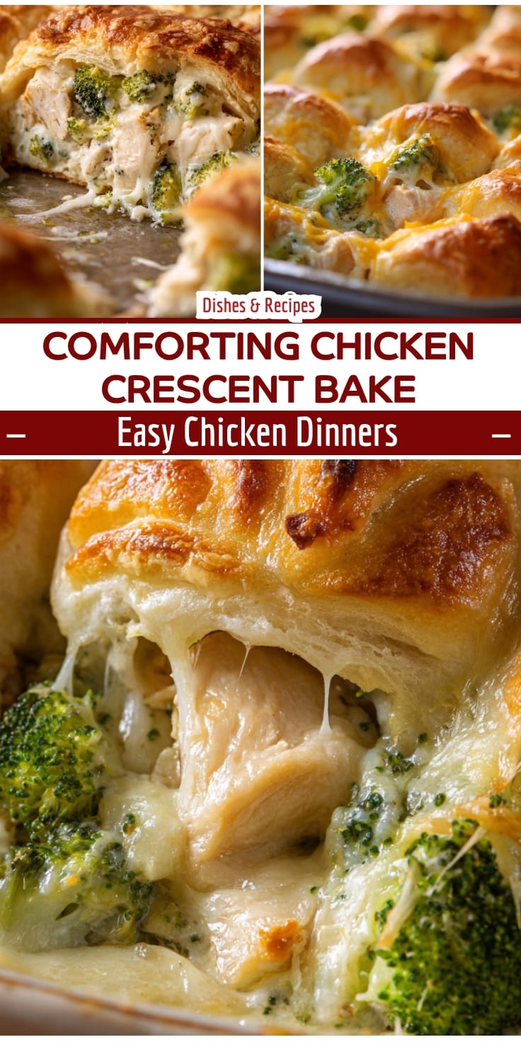 Comforting Chicken Crescent Bake for Weeknight Dinners